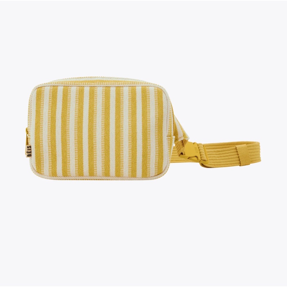 Beis Belt Bag in Honey Stripe